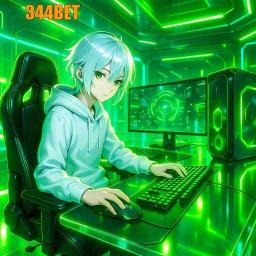 Tela do aplicativo 344BET com interface moderna e notificações em tempo real