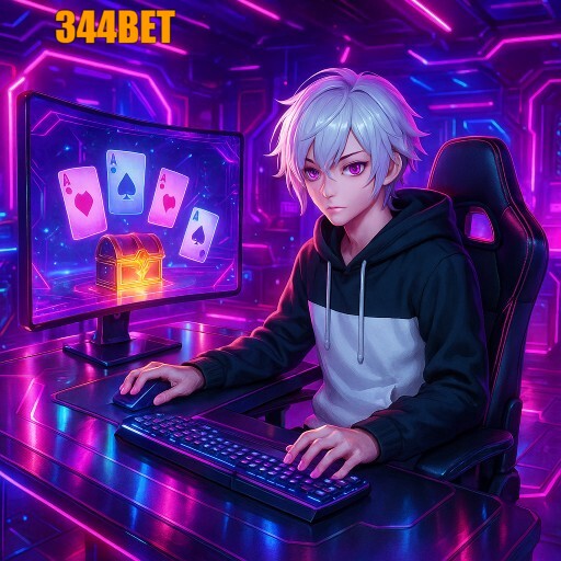 Imagem promocional da 344BET mostrando a plataforma e suas vantagens